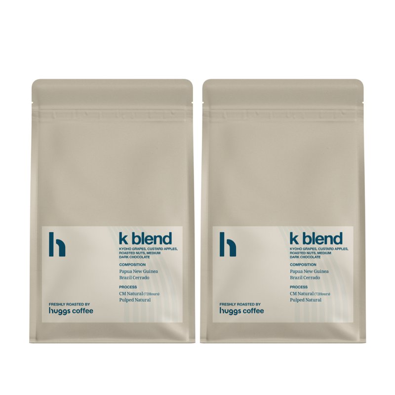 Huggs Coffee Seasonal K-Blend Whole Beans