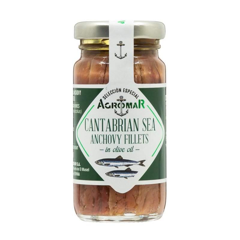 Agromar Anchovy Fillets In Olive Oil 100 G