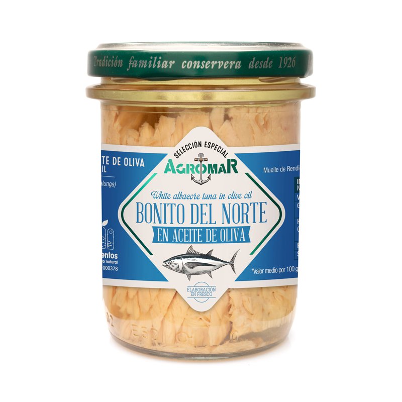 Agromar White Tuna In Olive Oil 190 G