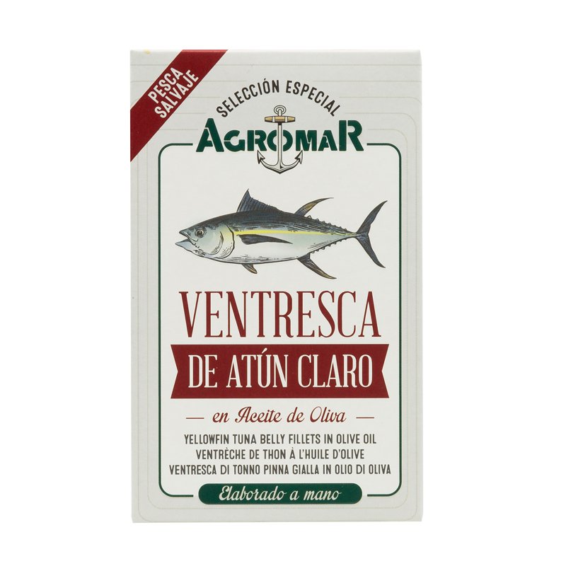 Agromar Yellowfin Tuna Belly In Olive Oil 115 G