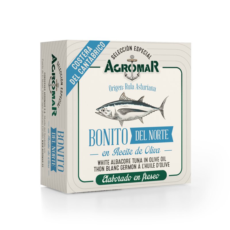Agromar White Tuna In Olive Oil 67 G