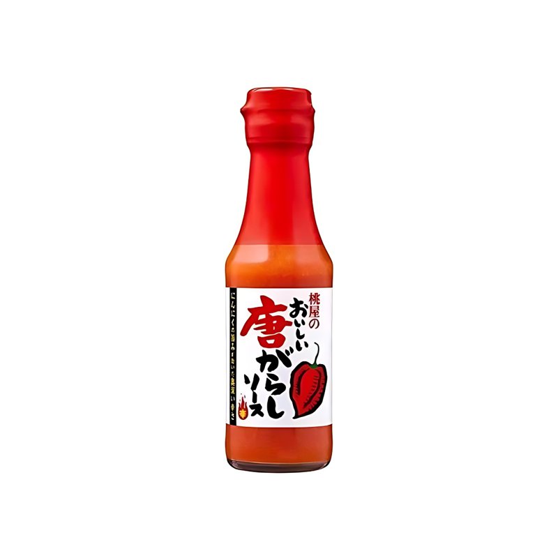 Kirei Momoya Karagarashi Japan Chilli Sauce Glass Bottle