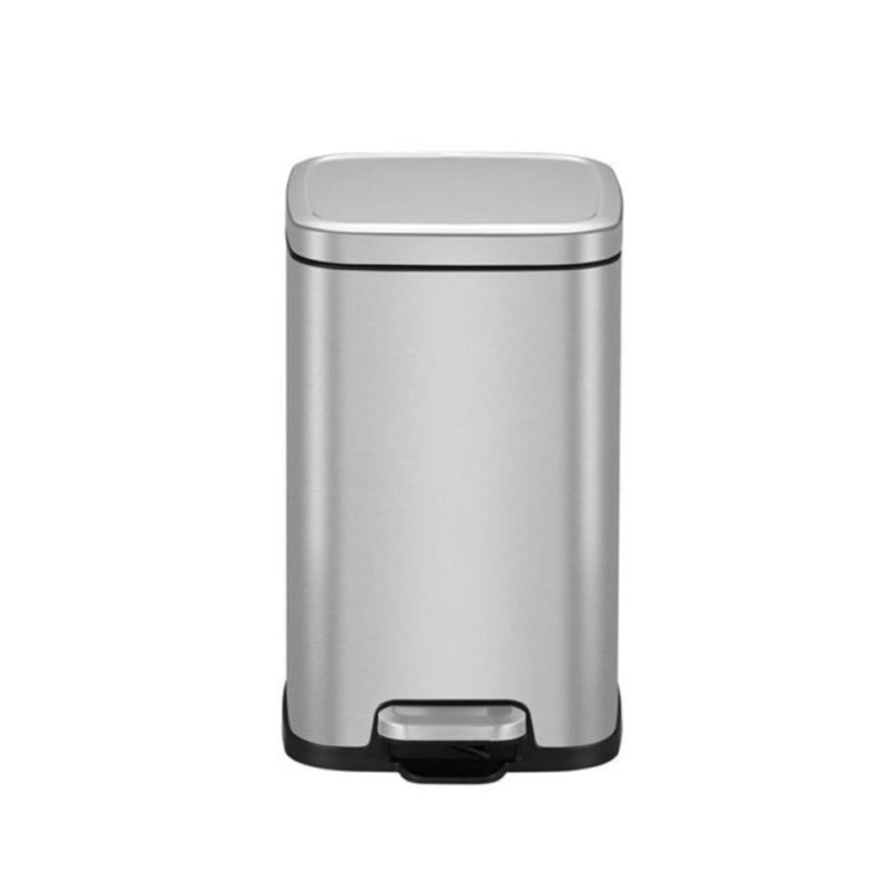 Eko S S Rectangle Step Bin With Soft Closing Lid