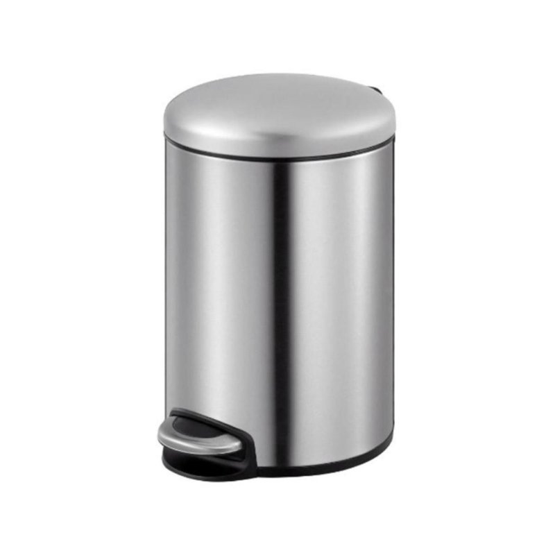 Eko S S Round Step Bin With Soft Closing Lid,, Maggey