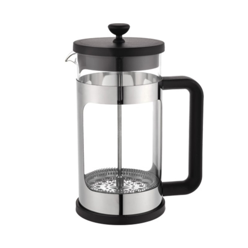 ARAMORO Glass Coffee Plunger W Pp Handle & Lid