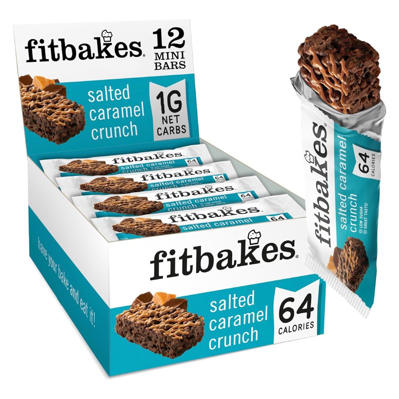 Fitbakes Salted Caramel Crunch Bar