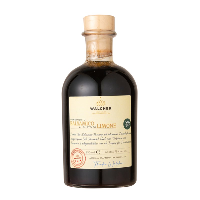 Walcher Lemon Bio Balsamic Condiment