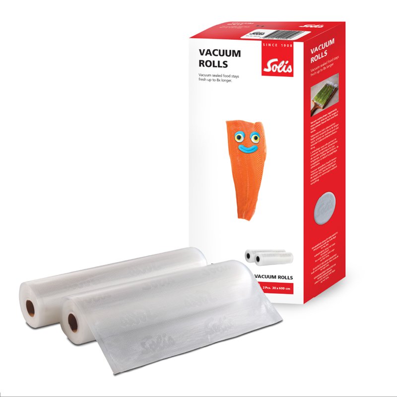 Solis Vacuum Rolls 30x600Cm 2 Rolls/Box 1 S