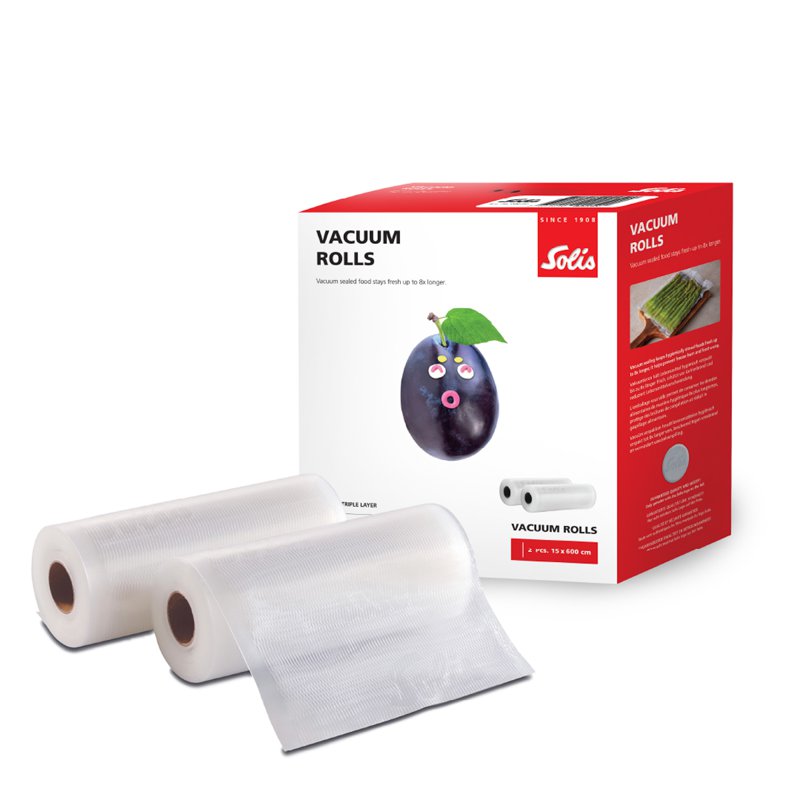 Solis Vacuum Rolls 15x600Cm 2 Rolls/Box 1 S