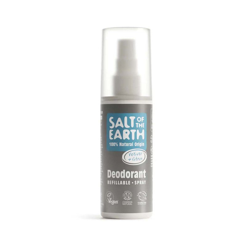 Salt Of The Earth Natural Deod Spray Vetiver & Citrus