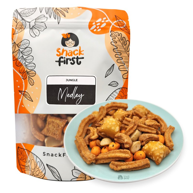 SnackFirst Jungle Medley (Mix of Salted Nuts and Crisps)