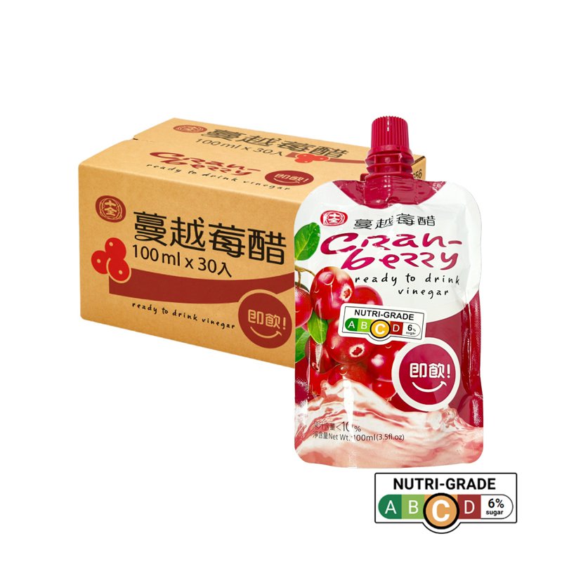 Shih Chuan Vinegar Drink - Cranberry (Ctn)