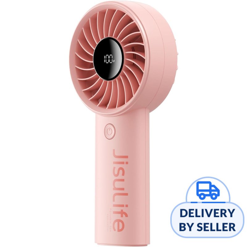 JisuLife Handheld Fan Life4 - Pink (3600mAh) 1 S