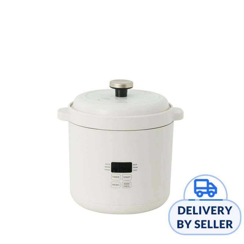 BRUNO Mini Rice Cooker - Ivory 1 S