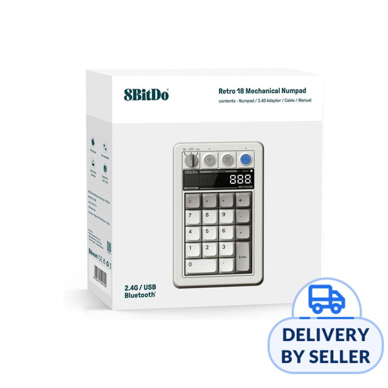 8BitDo Retro 18 Mechanical Numpad - M Edition 1 S