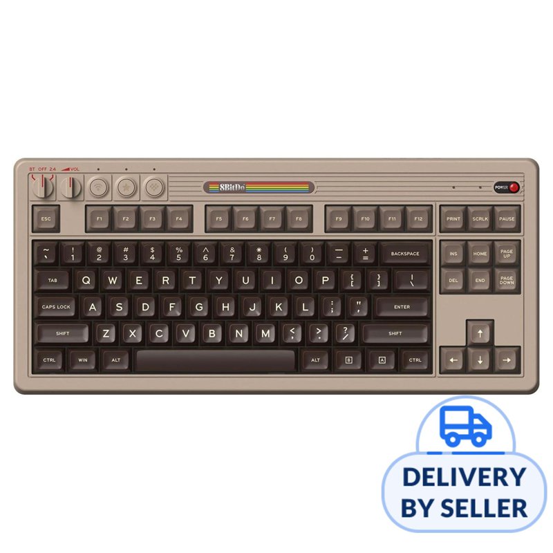 8BitDo Retro Mechanical Keyboard - C64 Edition 1 S
