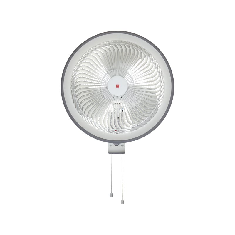 KDK YU50X Industrial Wall Fan with Guide Van Design - White 1 S