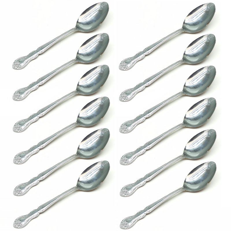 Stainless Steel Cutlery - Dessert Spoon 12 S