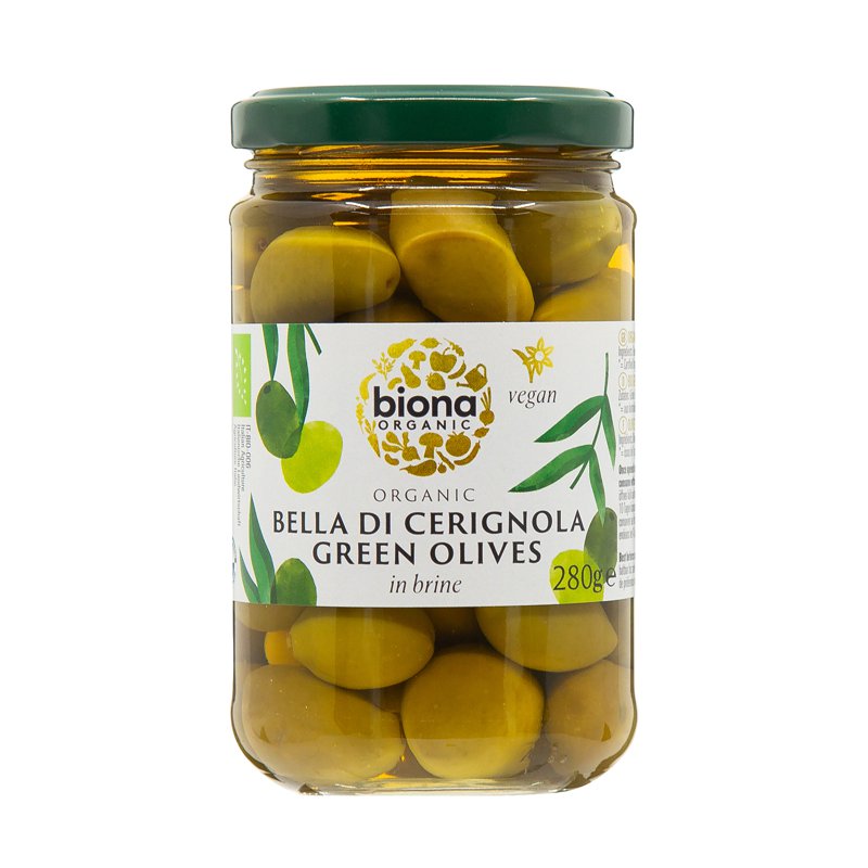 Biona Organic - Bella di Cerignola Olives in Brine