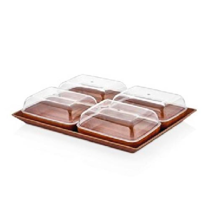 Evelin Nut And Breakfast Tray 4 Pcs Per Set 1 S