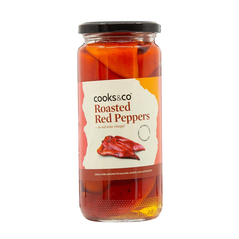 Cooks & Co Roasted Red Peppers