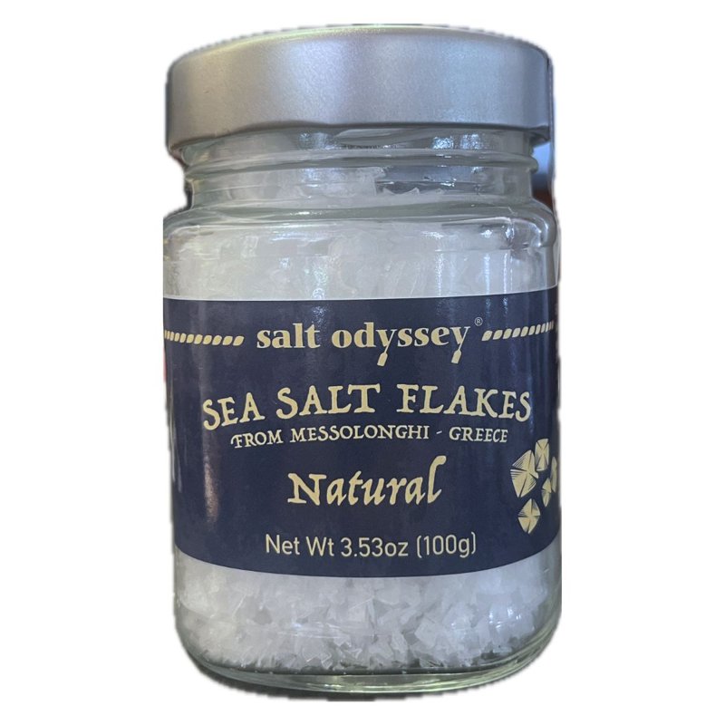 Salt Odyssey Greek Natural Sea Salt Flakes