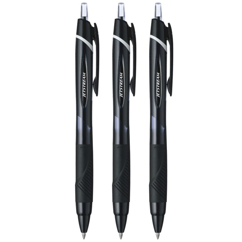 Uni Jetstream SXN150 Roller Pen Retractable 0.7mm - Black 3 S