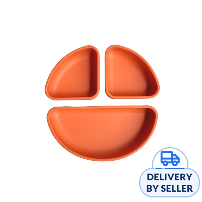 Jammuk Orange Baby Food Silicone Divider Set