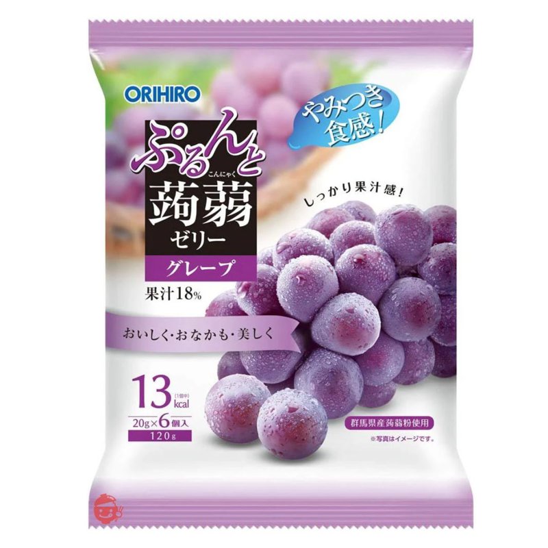 Orihiro Konjac Jelly - Grapes