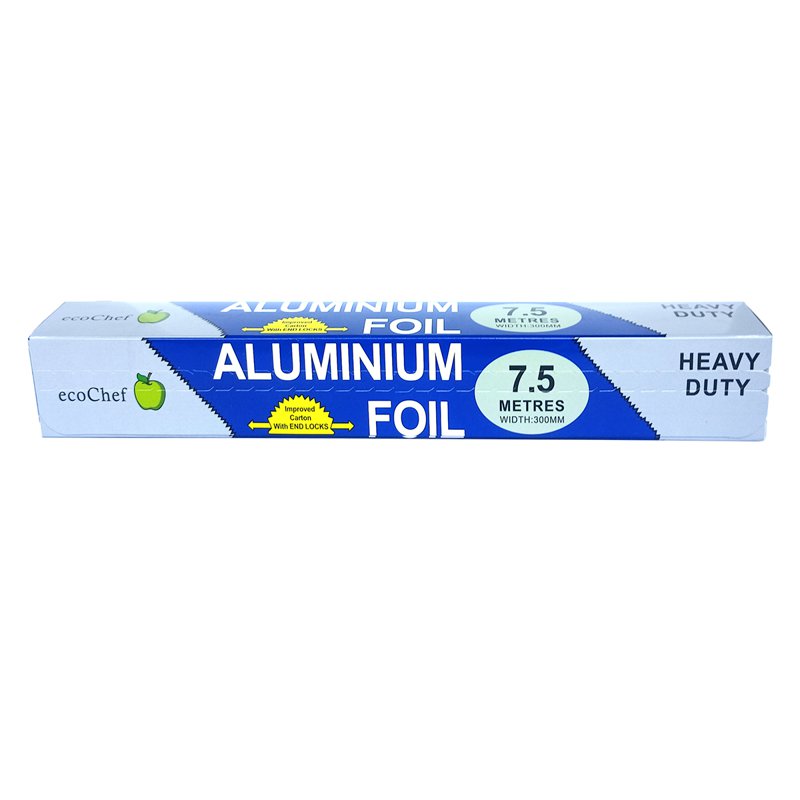 Premium Aluminium Foil with inbuilt cutter - 7.5M (25 Sq Ft) 1 S