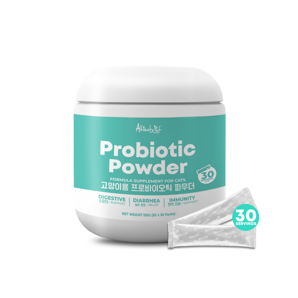 Altimate Pet Supplement Powder For Cats - Probiotic Powder