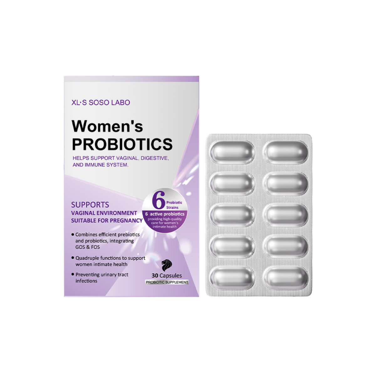 Soso Labo Women's Probiotics 30 S