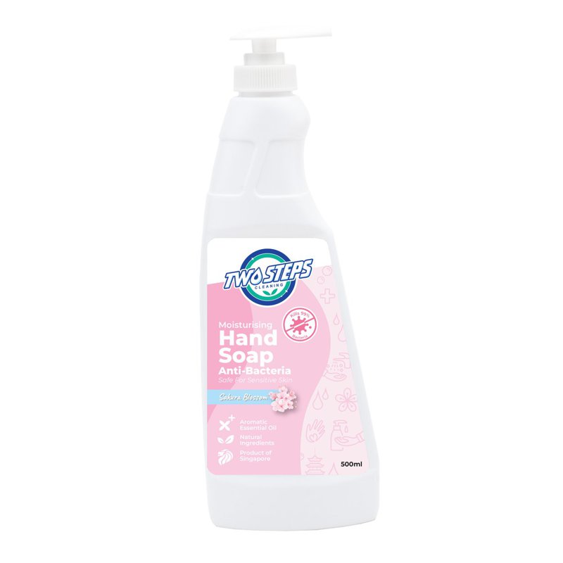Two Steps Cleaning Moisturising Hand Soap - Sakura Blossom