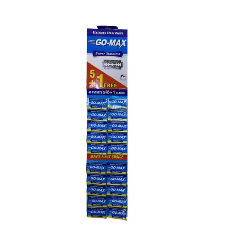 Go Max Super Double Edge Blade 5 Blade of 20 Pockets 20 S