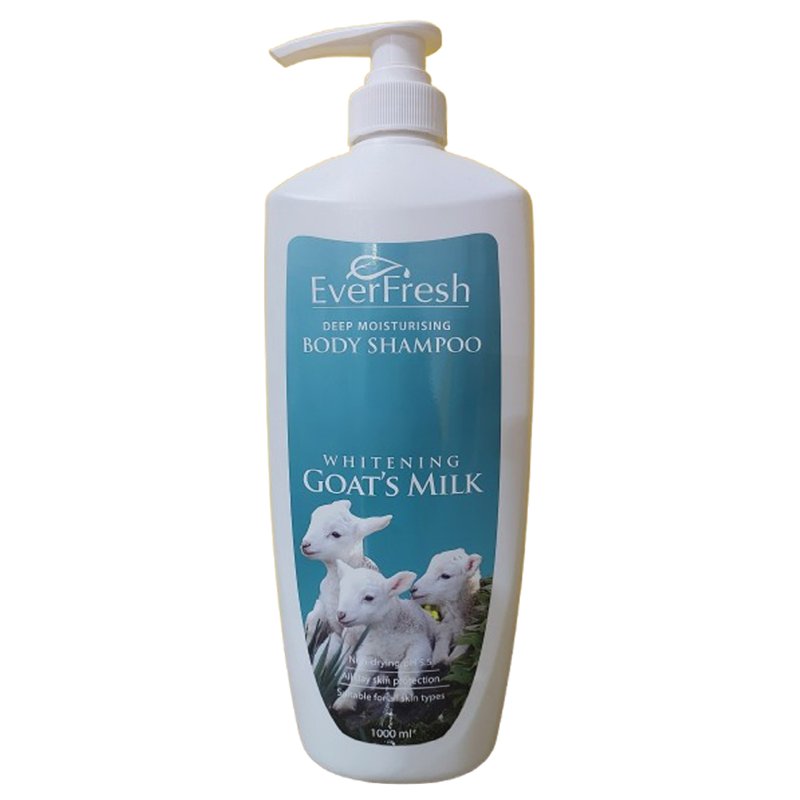 Everfresh Body Shampoo Whitening Goat's Milk Ph 5.5