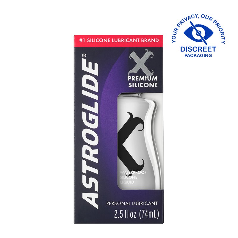 Astroglide X Premium Silicone Liquid Personal Lubricant 74 ML