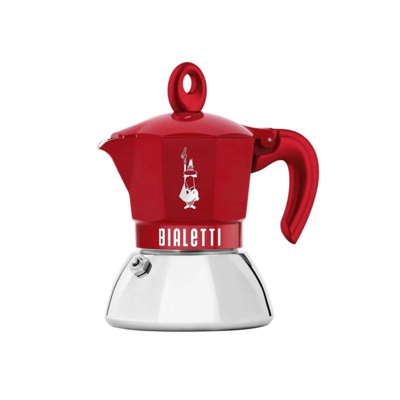 Bialetti Moka Exclusive Moka Induction 4 Tz - Red 1 S