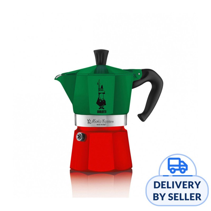 Bialetti Moka Tricolore - 3 Cups 1 S