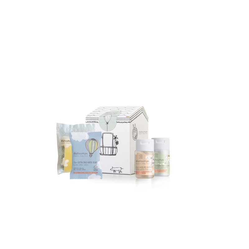 Dadaumpa Bath & Care Travel Set House Kit - 0months+