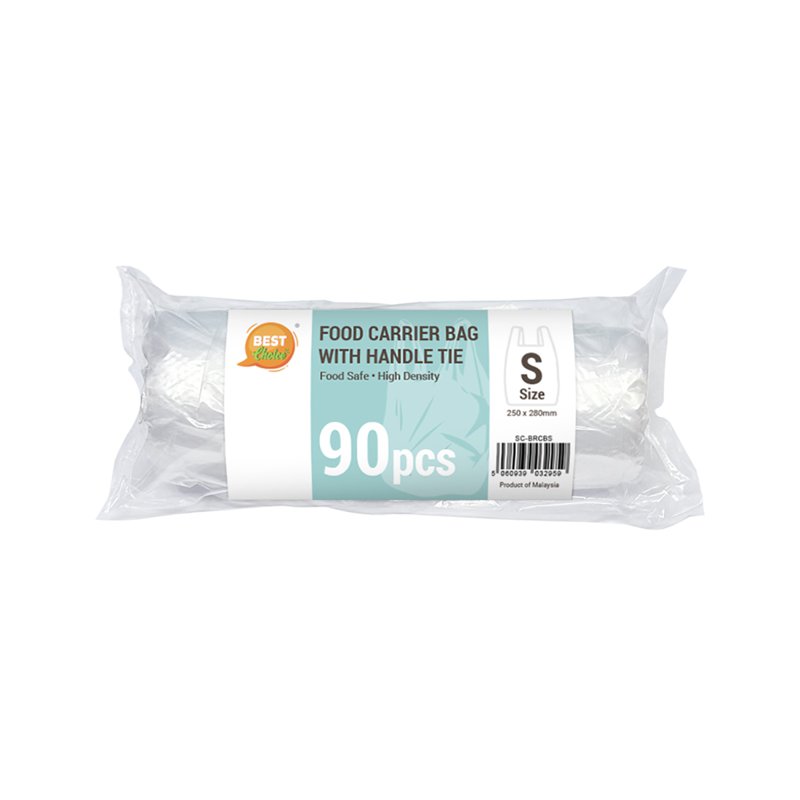 Food Carrier Bag With Tie Handles - S 1 S