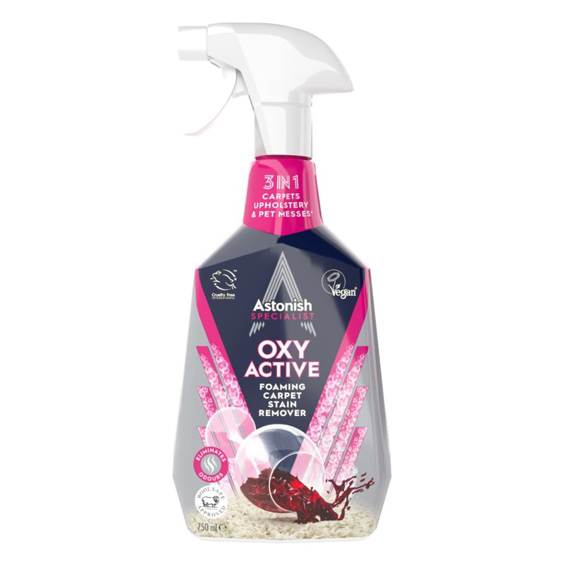 Astonish Specialist Oxy Active Foaming Carpet Stain Remover