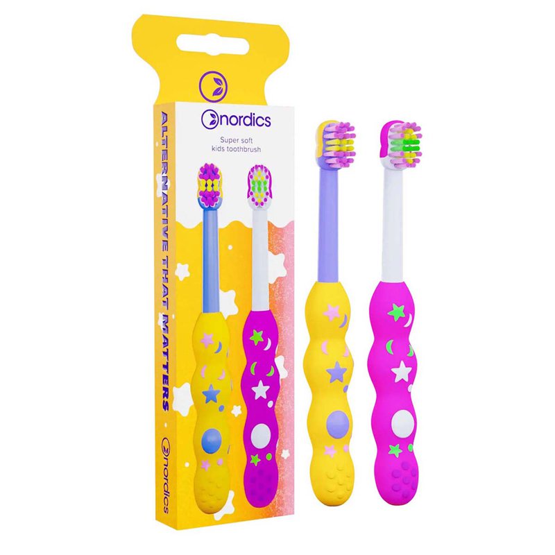 Nordics Baby Premium Toothbrush Pack Soft Super Soft 2 S