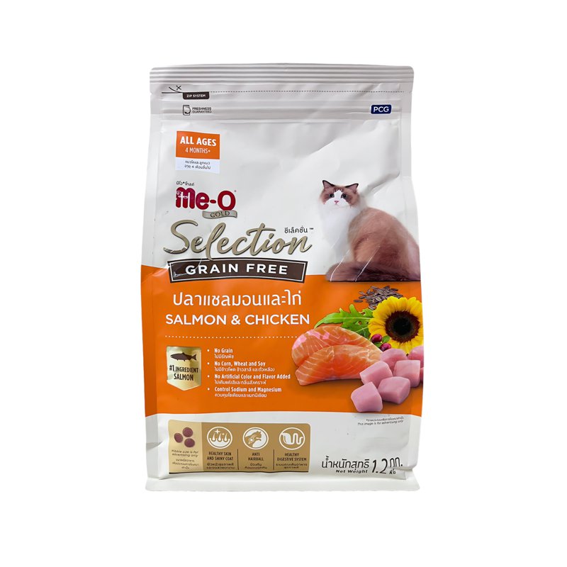Me-O Gold Selection GrainFree - Salmon and Chicken