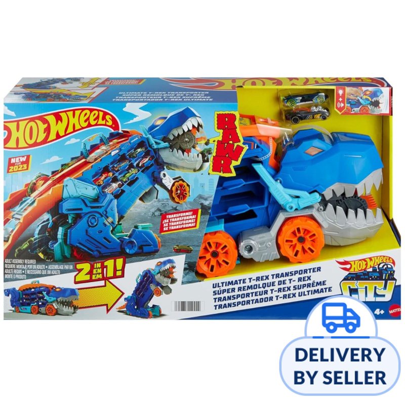 Hot Wheels Ultimate Trex Transporter Playset