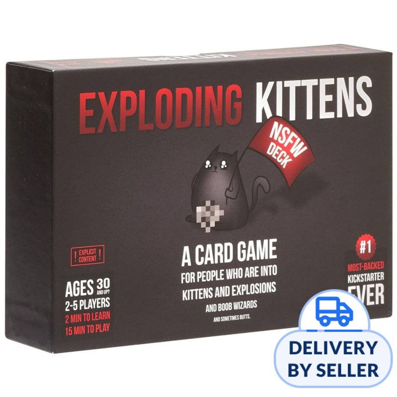 Exploding Kittens NSFW Card Game 1 S