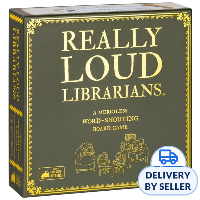 Really Loud Librarians Board Game by Exploding Kittens 1 S