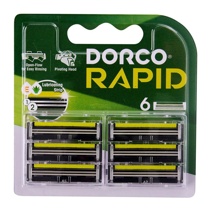 Dorco Pace 2 - 6 x 2 Blade Razor Refill 1 S