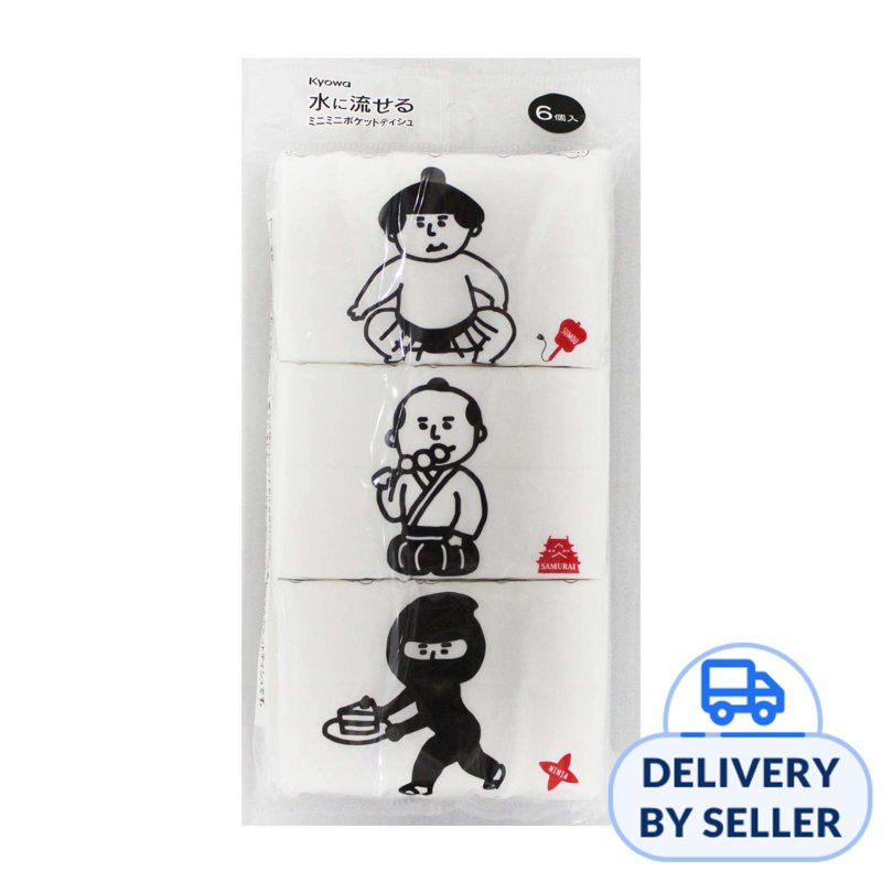 Small Pocket Tissue Japanese Style 6 S