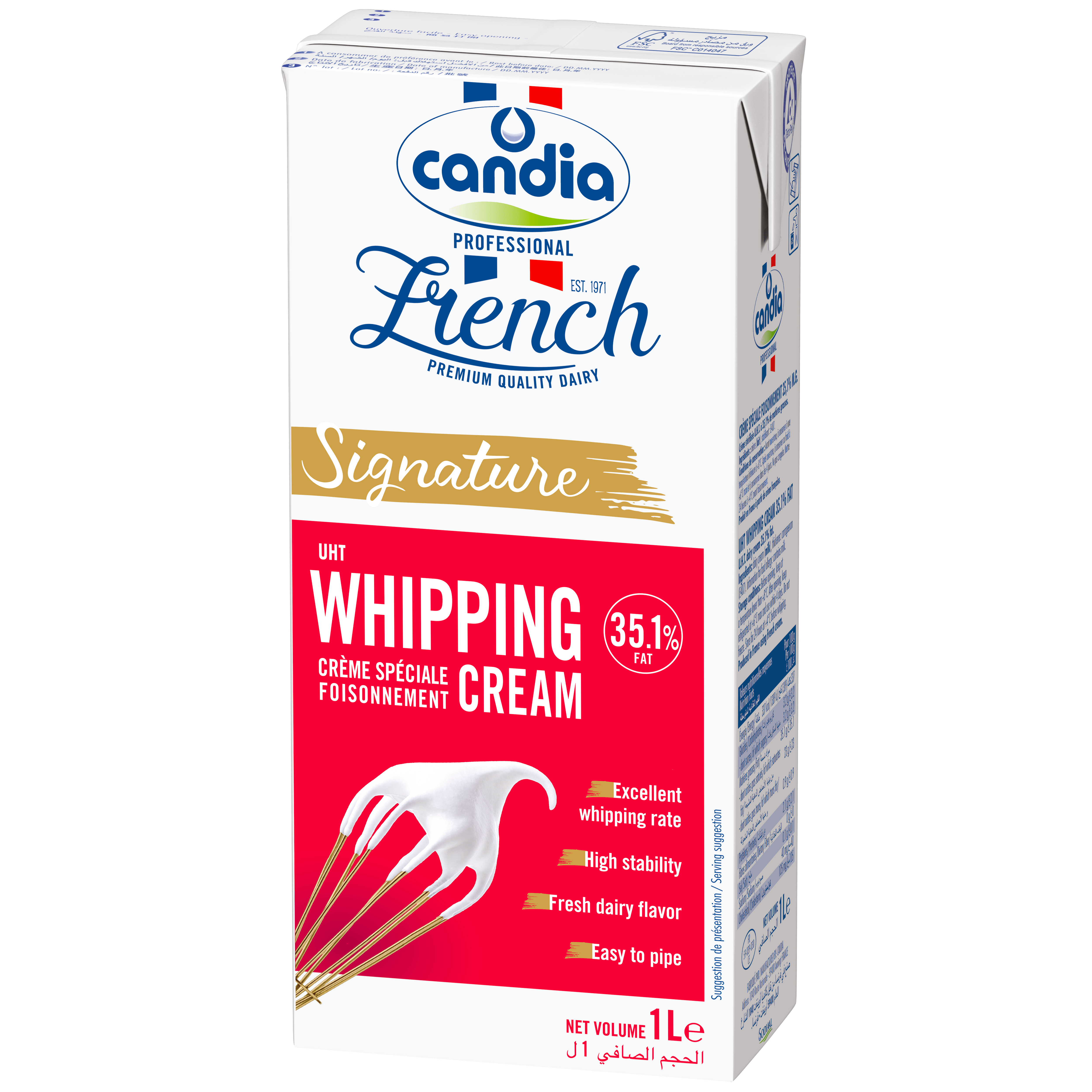 Candia Uht Whipping Cream 35.1% Fat
