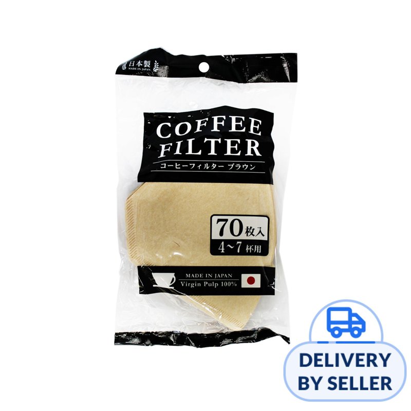 Maruki Disposable Paper Coffee Filters Unbleached